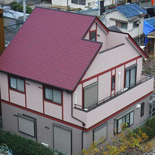 N邸外壁塗装完成